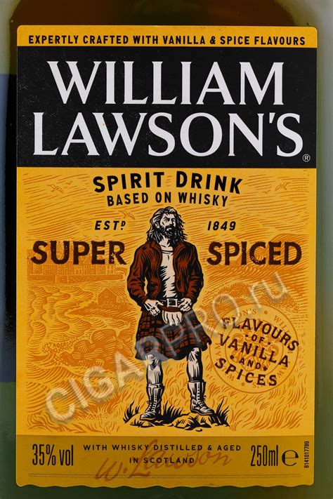 William Lawsons Super Spiced купить Вильям Лоусонс Супер Спайсд 0.25л ...