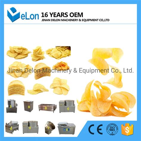 Factory Price Of Potato Chips Production Line French Fries Production