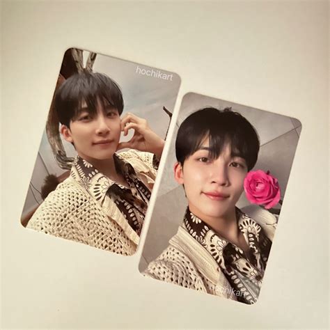 Seventeen Jeonghan Face The Sun Ray Photocards Hobbies Toys