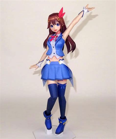 Paperized Crafts: Hololive: Tokino Sora Paper Model | Paper models, Model, Paper