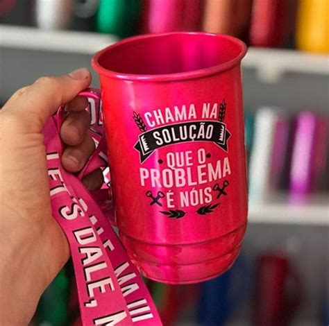 Caneca De Alum Nio Ml Tirante Personalizado Elo