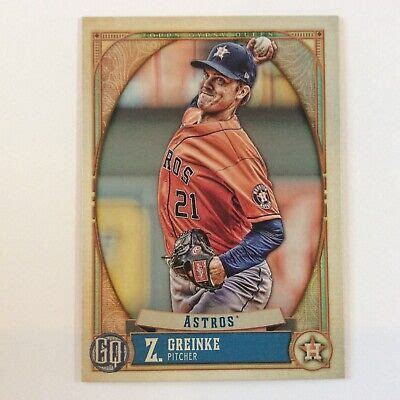 2021 Topps Gypsy Queen 197 Zack Grienke Houston Astros EBay