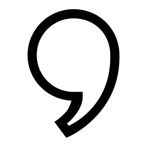 Comma Png Images Transparent Free Download