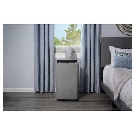 Ge 7500 Btu Doe 115 Volt Grey Vented Wi Fi Enabled Portable Air