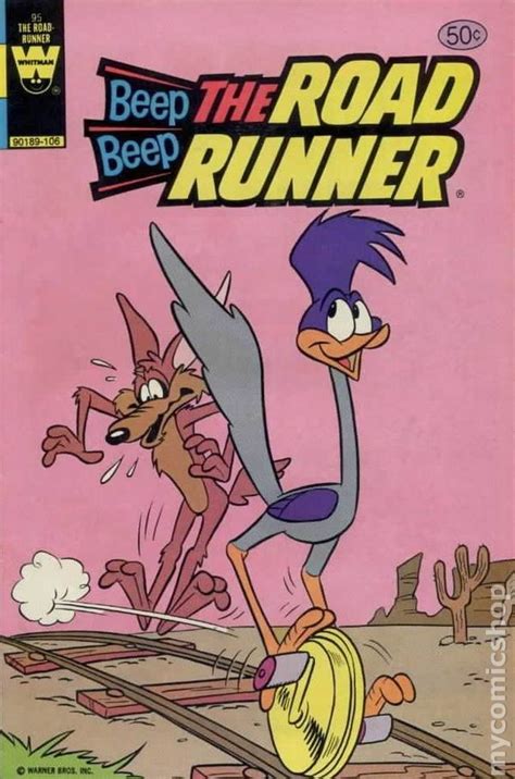 An Old Comic Book With The Title Beep The Road Runner Written By