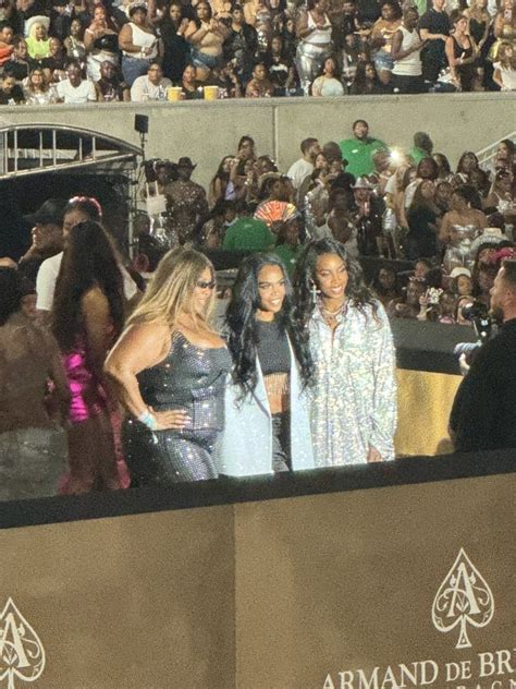 Destiny's Child members reunited at Beyonce's Houston show