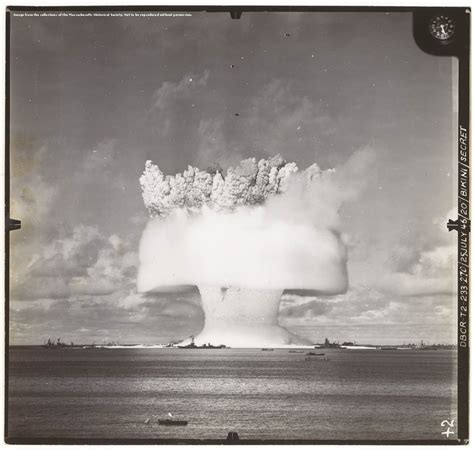 Mhs Collections Online Second Bikini Atoll Atomic Bomb Test 2 Seconds