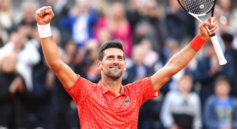 Novak Djokovic Makes Winning Start In Rome Now One Victory Away From