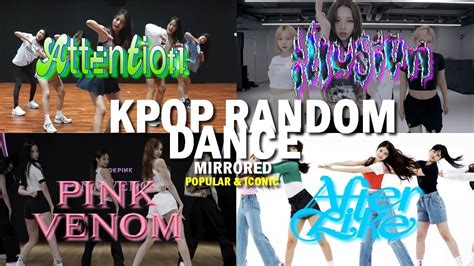 KPOP RANDOM DANCE CHALLENGE (mirrored) - YouTube