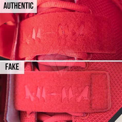 How To Spot Real Vs Fake Nike Air Yeezy 2 Red October – LegitGrails