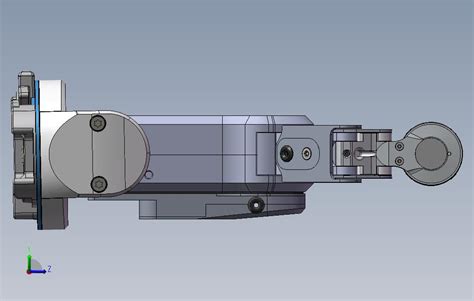 双爪机械手（专用）solidworks 2010模型图纸下载 懒石网