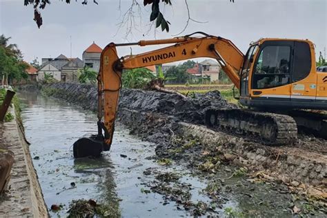 Kemarau Panjang Lamongan Normalisasi Saluran Air Rawan Banjir Sumber