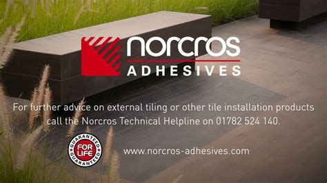 How To Lay A Porcelain Patio Using Norcros Adhesives Rock Tite Exterior