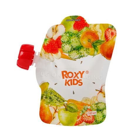 food grade baby complementary food pouch reusable feeding food squeeze