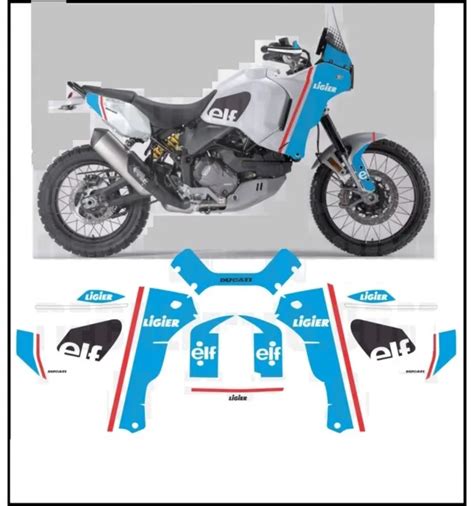 Kit Autocollant Stickers Compatible Desertx Desert X Ligier Tribute