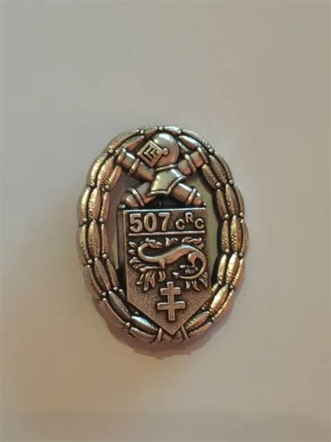 INSIGNE 507 RCC REGIMENT DE CHARS DE COMBAT Delsart EUR 25 00