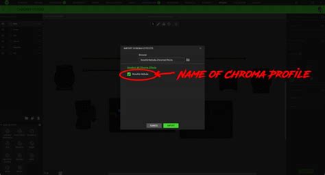 How To Import Razer Chroma Profiles Unrealhero