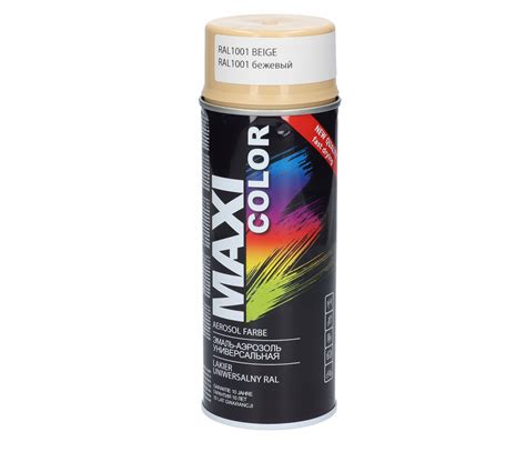 Maxi Spray Farba Lakier Ral Kremowy Be Ml Mx Za Z Z