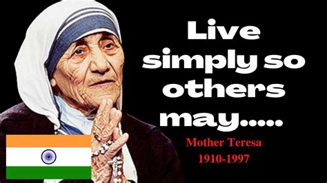 Mother Teresa Quotes On Charity Helping People Always Quotes