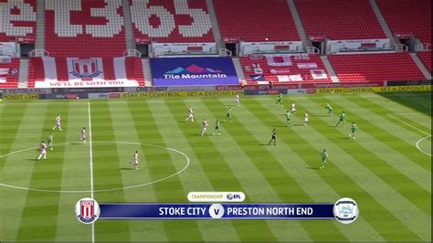 English Championship Stoke City Vs Preston North End 17042021