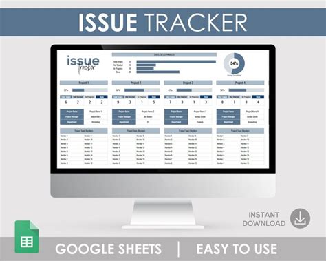 Issue Template Project Tracker Project Management Issue Tracker