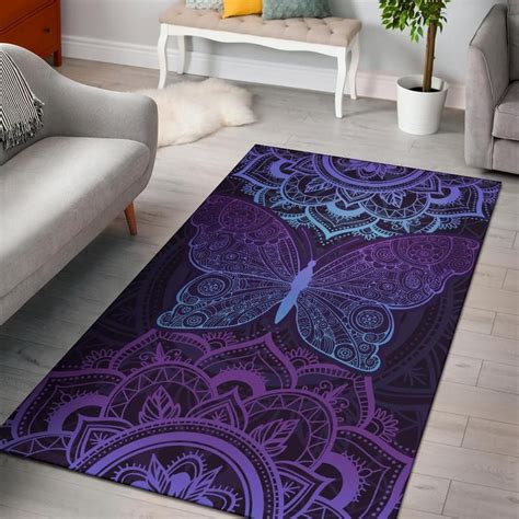 Purple Butterfly Rug Luvlavie Butterfly Rug Purple Home Decor Rugs