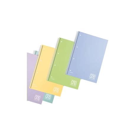 Maxiquaderno One Color Pastel A Forato Quadretto Mm Fogl