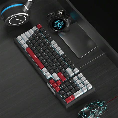 MageGee MageGee MK Sky Mechanical Gaming Keyboard Hot Swappable Small Compact Key Anti