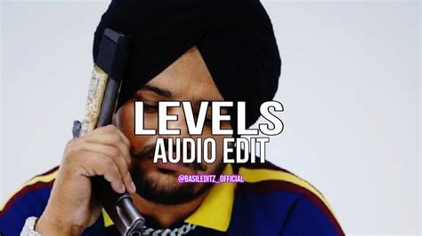 Levels Sidhu Moose Wala Ft Sunny Malton Edit Audio Youtube