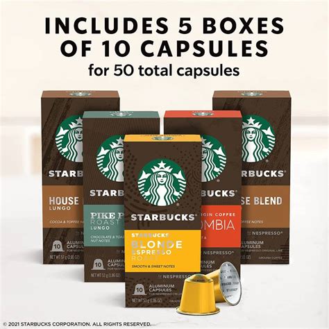 Starbucks Mild Variety Pack House Blend Pike Place Roast Colombia