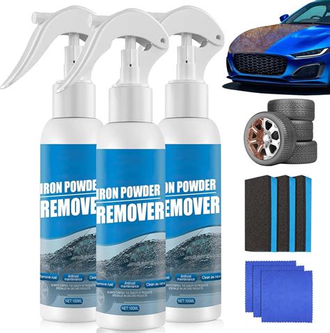 Amazon Wsrchh Iron Powder Remover Car Rust Removal Spray Rust