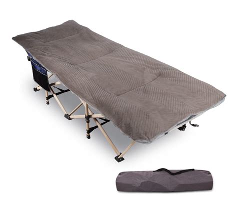 REDCAMP Folding Camping Cot with Mattress Portable Sleeping Cot | Wayfair