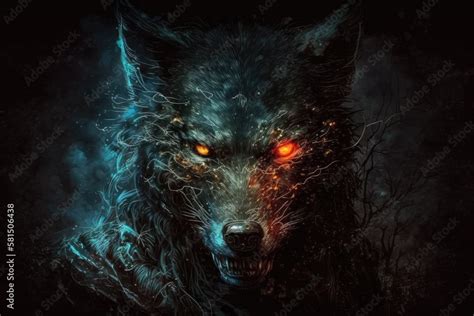 Dark Werewolf Eyes