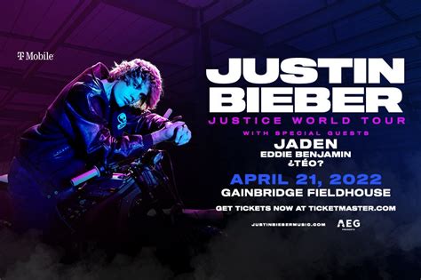 Justin Bieber Justice World Tour | Gainbridge Fieldhouse