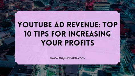 Youtube Ad Revenue Top 10 Tips For Increasing Your Profits