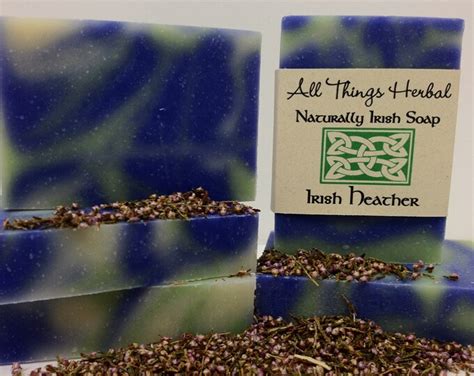 Irish Heather Handcrafted Soap Perfect For The Irish Lover For Her