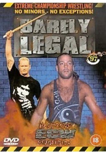 Ecw Barely Legal [uk Import] Amazon De Dvd And Blu Ray