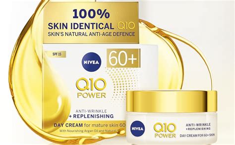 NIVEA Q10 Anti Wrinkle 60 Extra Nourishing Day Cream SPF 15 50ml