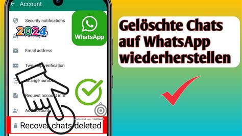 So stellen Sie gelöschte Chats auf WhatsApp ohne Backup wieder her So