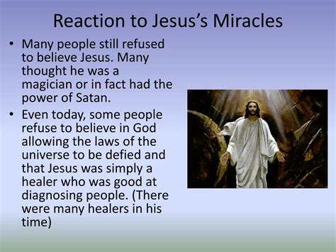 Ppt Miracles Of Jesus Powerpoint Presentation Free Download Id 1894467