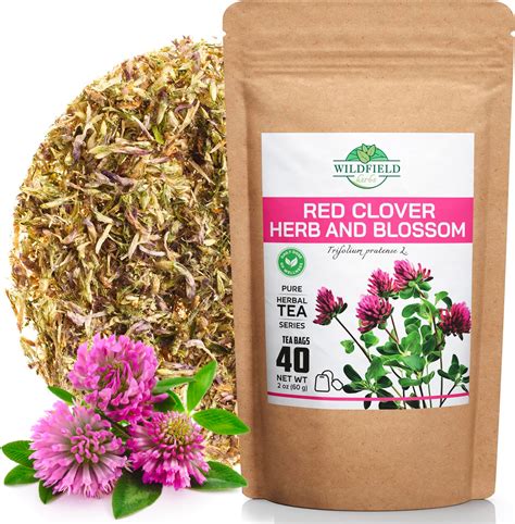 40 Bags Red Clover Tea Red Clover Herb Flower Clover