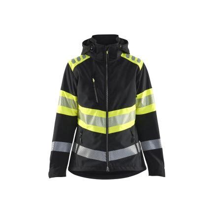 Blaklader Veste Softshell Haute Visibilit Femme Noir Jaune Mister