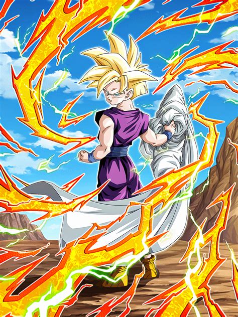 Ssj Gohan Youth Dokkan Battle Hd By Clannadan On Deviantart