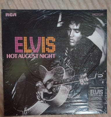 Elvis Presley Ftd Hot August Night Special Limited Edition 2 Lp Set