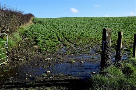 A Muddy Field Tattraconnaghty Kenneth Allen Geograph Ireland