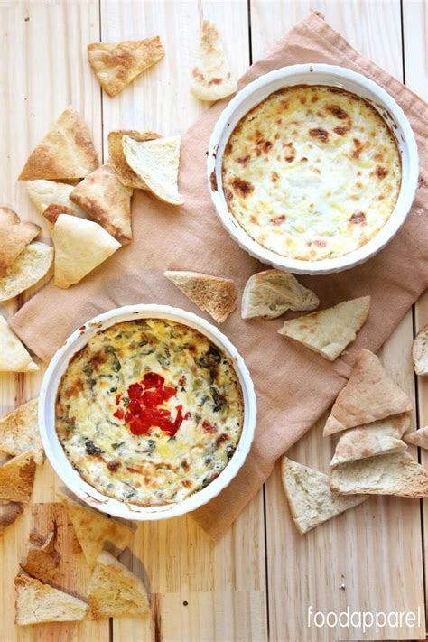 Hot Cheesy Spinach And Roasted Red Pepper Artichoke Dip Recipe Recipe