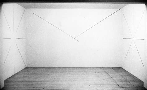 Sol LeWitt: Lines through, toward and to centre points