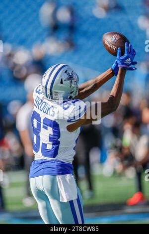 Carolina Panthers Wide Receiver Jalen Coker Lines Up During The