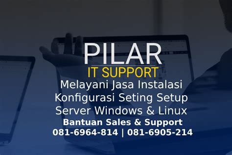 Jasa Konfigurasi Server • Pilar IT Support