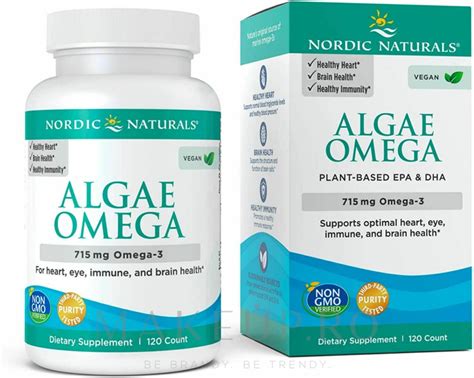 Nordic Naturals Algae Dha Supliment Alimentar Ulei De Alge Marine